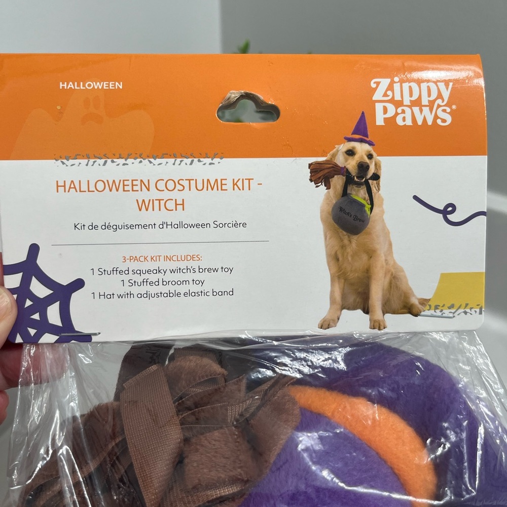 NWT Pet costume witch kit